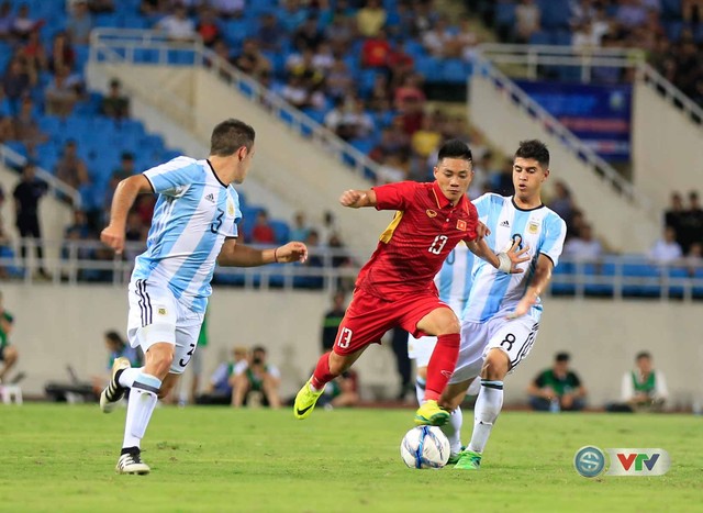 Ảnh: Những khoảnh khắc ấn tượng trong trận giao hữu U22 Việt Nam - U20 Argentina - Ảnh 17.