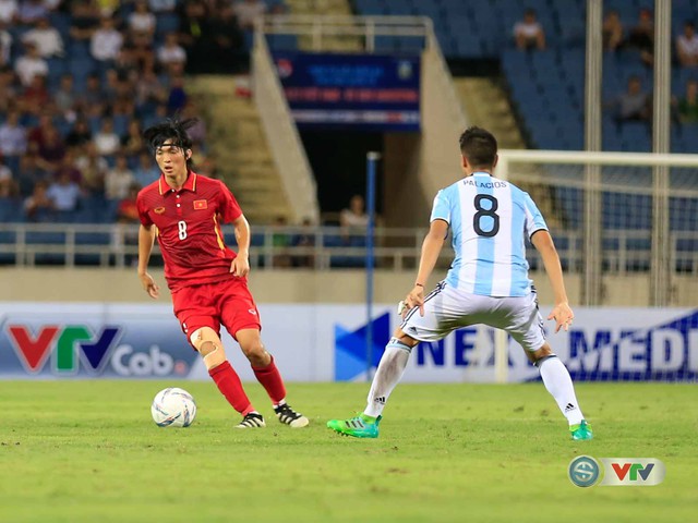 Ảnh: Những khoảnh khắc ấn tượng trong trận giao hữu U22 Việt Nam - U20 Argentina - Ảnh 14.