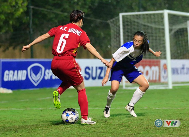 Ảnh: Thắng Singapore 8-0, ĐT nữ Việt Nam vươn lên đầu bảng - Ảnh 12.