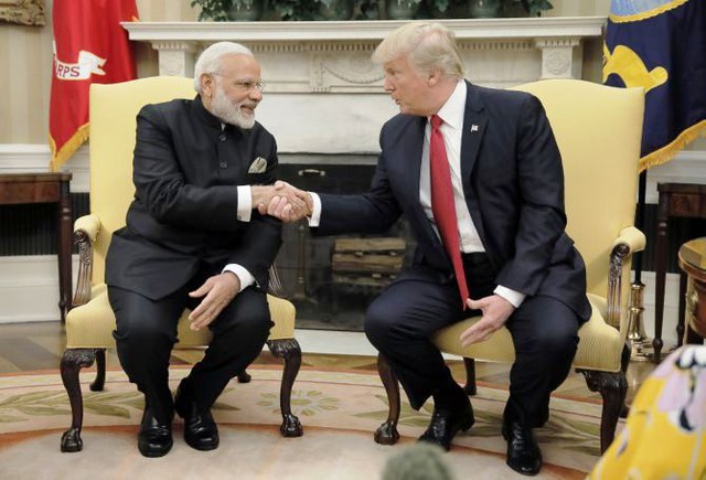 Tổng thống Mỹ hội đàm với Thủ tướng Ấn Độ - Ảnh 1.