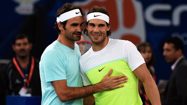 Nadal, Federer hừng hực khí thế trước giờ xung trận - Ảnh 2.