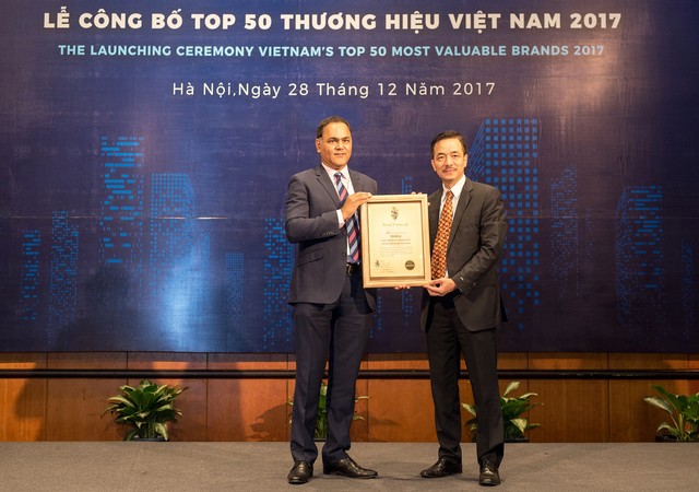 3 nhà mạng lớn nằm trong Top 10 thương hiệu trị giá nhất Việt Nam năm 2017 - Ảnh 1.