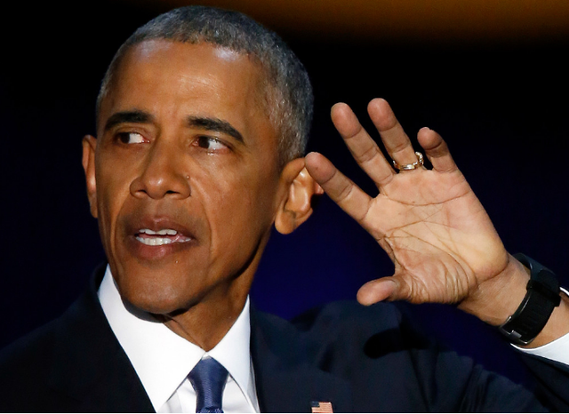 Những hình ảnh đáng nhớ của ông Obama khi từ biệt vai trò Tổng thống Mỹ - Ảnh 7.