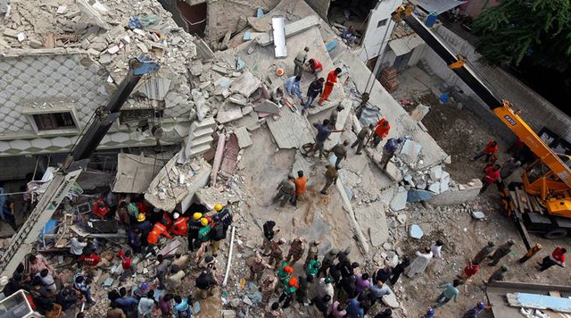 Sập nhà tại Pakistan, ít nhất 5 người thiệt mạng - Ảnh 3.