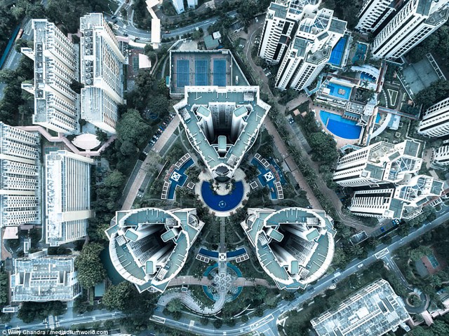 Singapore lạ mà quen khi nhìn từ trên cao - Ảnh 3.