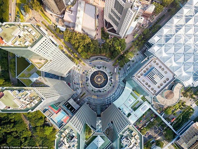 Singapore lạ mà quen khi nhìn từ trên cao - Ảnh 5.