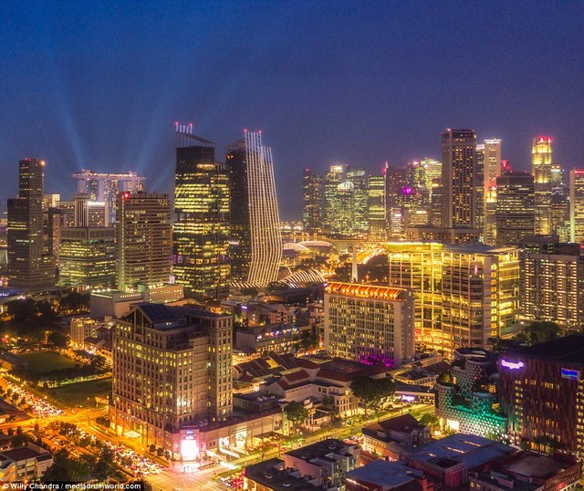 Singapore lạ mà quen khi nhìn từ trên cao - Ảnh 10.
