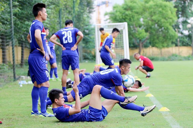 Các tuyển thủ U20 Việt Nam hòa nhập tốt khi lên tuyển U22 Việt Nam - Ảnh 1.