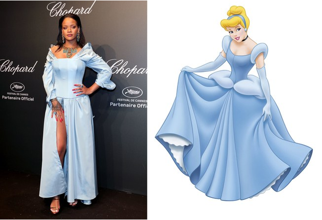 Những lần Rihanna đốn tim khán giả với ngoại hình tựa công chúa Disney - Ảnh 8.
