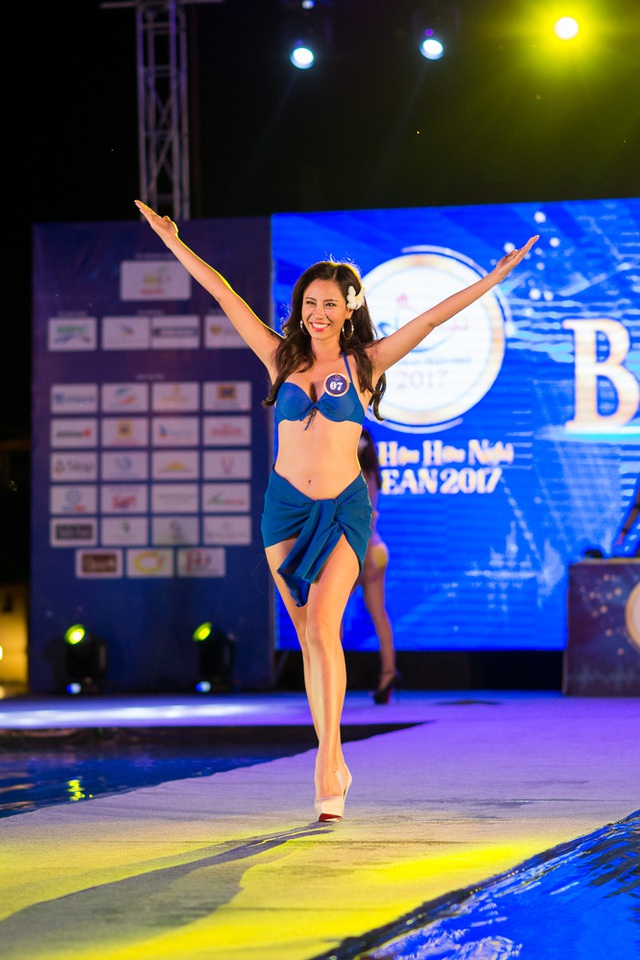 Hoa hậu Hữu nghị ASEAN: Dàn người đẹp khoe sắc hè rực rỡ với bikini - Ảnh 3.