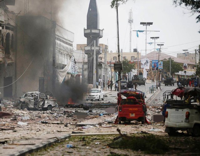 Somalia: Tấn công khách sạn ở Thủ đô Mogadishu, ít nhất 13 người thiệt mạng - Ảnh 1.