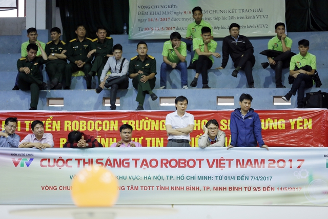 Robocon Việt Nam 2017: Nhiều đội gây ấn tượng ngay từ buổi thử sân - Ảnh 3.