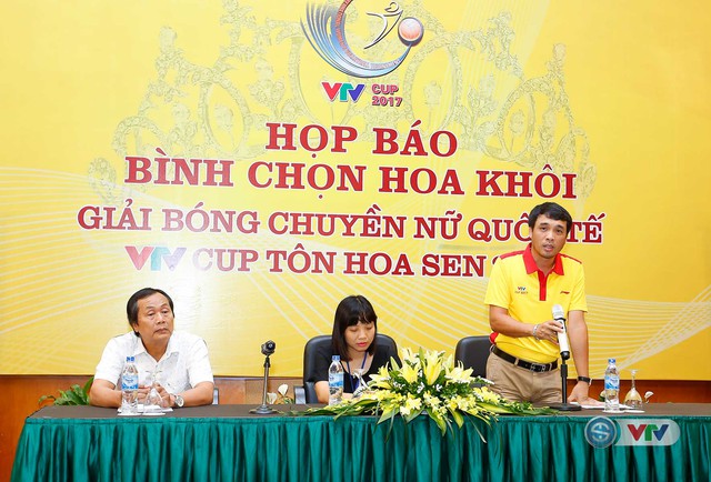 Họp báo bình chọn danh hiệu Hoa khôi VTV Cup Tôn Hoa Sen 2017 - Ảnh 1.