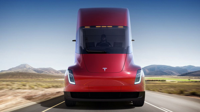Tesla trình làng siêu xe tải chạy bằng điện - Ảnh 3.
