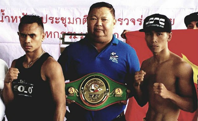 Hạ knock-out  đối thủ chỉ sau 40 giây, võ sỹ Việt lần đầu giành đai WBC - Ảnh 1.