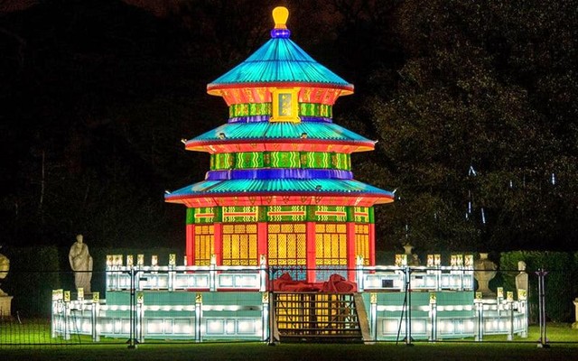 Rực rỡ lễ hội đèn lồng Trung Quốc tại London, Anh - Ảnh 1.