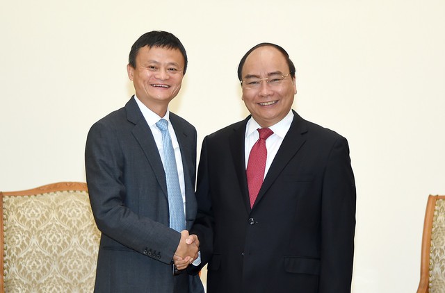 Thủ tướng Nguyễn Xuân Phúc tiếp Chủ tịch Tập đoàn Alibaba Jack Ma - Ảnh 1.