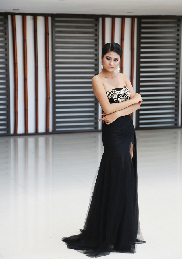 Thí sinh Hoa hậu Hữu nghị ASEAN lộng lẫy trong trang phục dạ hội - Ảnh 7.