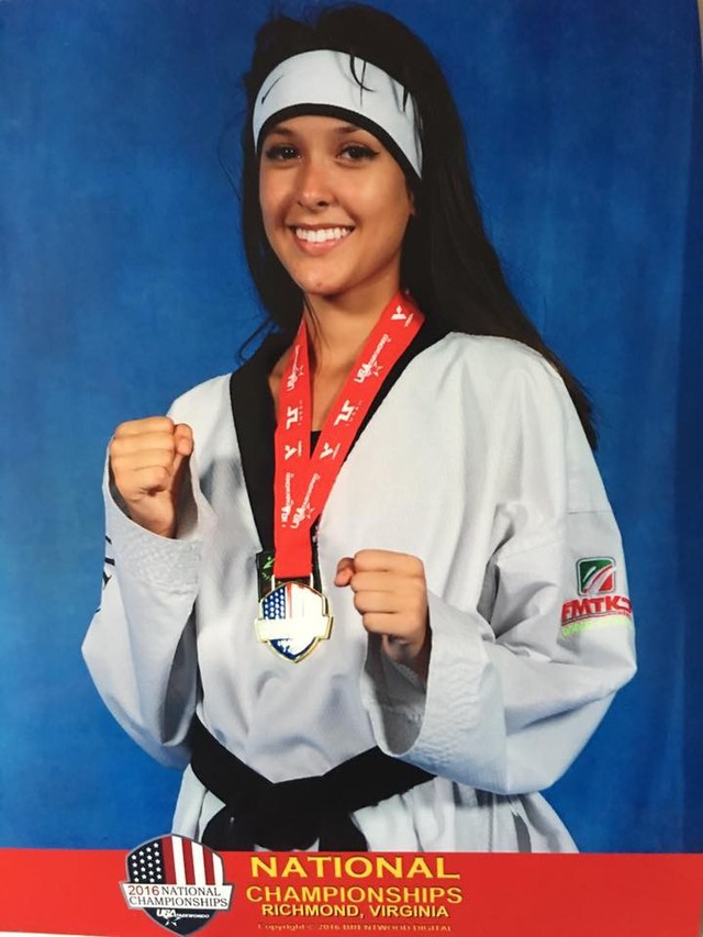 SEA Games 29: Đấu trường Taekwondo nóng vì VĐV nữ quá xinh đẹp - Ảnh 5.