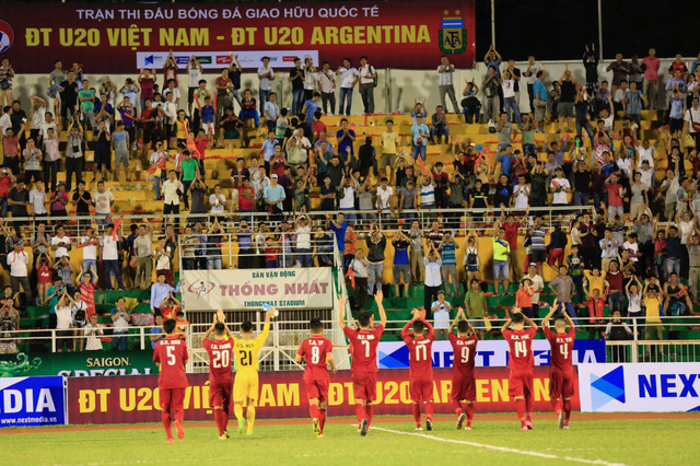 Chùm ảnh: Những khoảnh khắc ấn tượng trận giao hữu U20 Việt Nam 1-4 U20 Argentina - Ảnh 17.