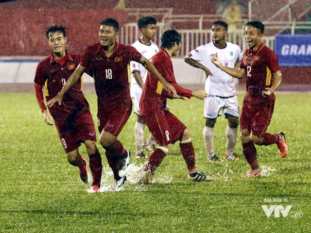 Những khoảnh khắc ấn tượng trong trận thủy chiến U23 Việt Nam 4-0 U23 Timor Leste - Ảnh 6.