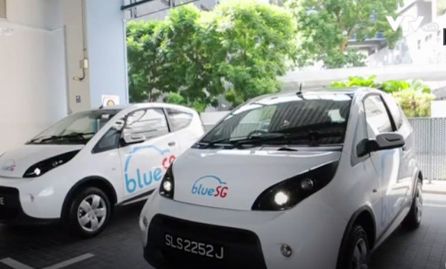 Dịch vụ chia sẻ ô tô điện - Phương thức giao thông thân thiện với môi trường ở Singapore - Ảnh 1.