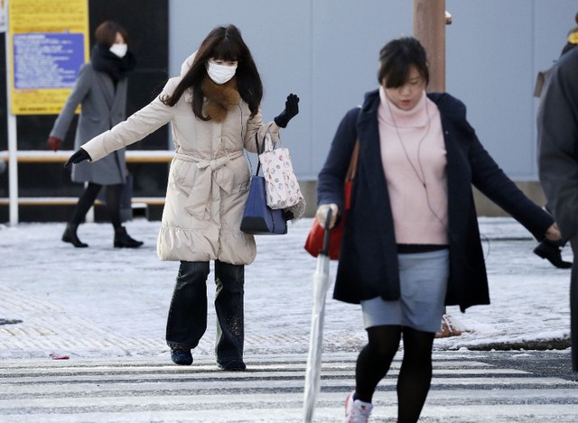 Thời tiết Tokyo, Nhật Bản đang lạnh nhất trong 48 năm qua - Ảnh 6.