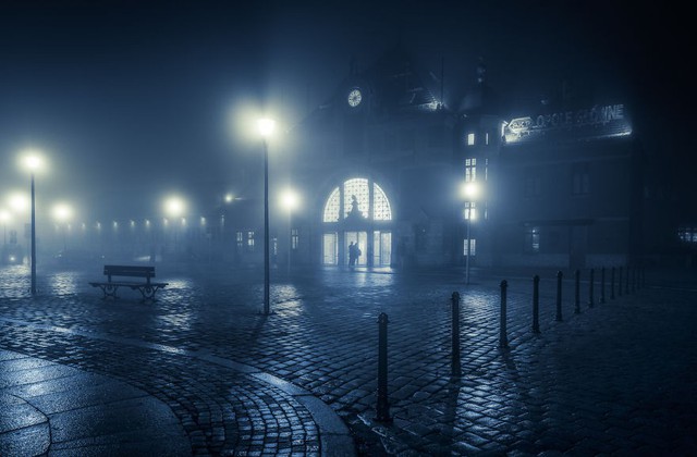 Thị trấn ở Ba Lan huyền bí và ảo diệu trong sương mù giá lạnh - Ảnh 8.