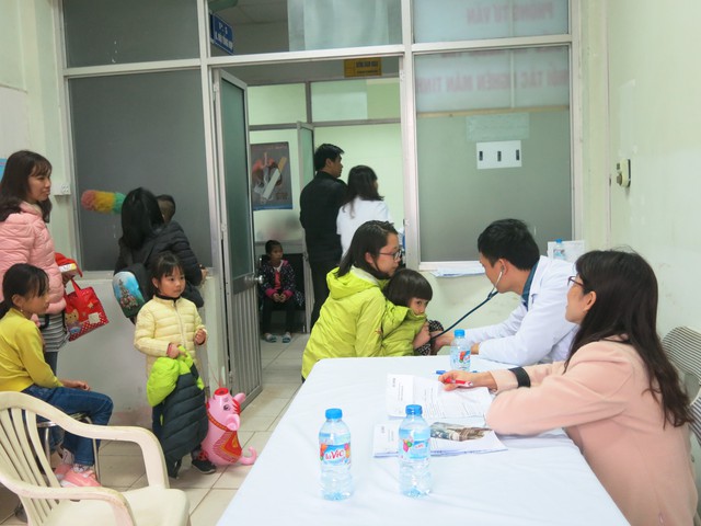 1.200 em nhỏ ở Hưng Yên được khám sàng lọc tim bẩm sinh - Ảnh 10.