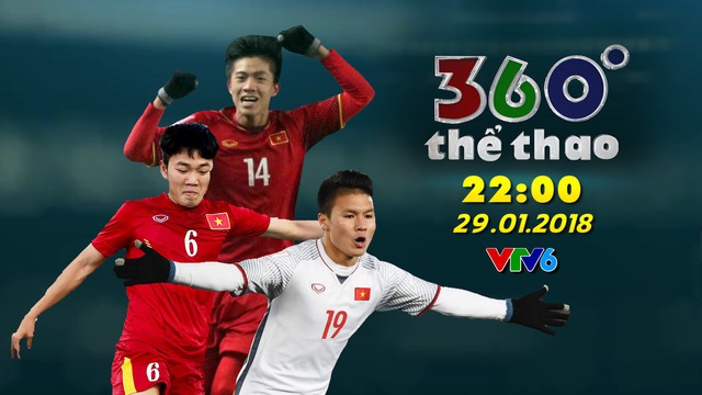 Bản tin 360 độ Thể thao đặc biệt về U23 Việt Nam với các vị khách mời Xuân Trường, Quang Hải, Phan Văn Đức (22h00, 29/1 trên VTV6) - Ảnh 1.