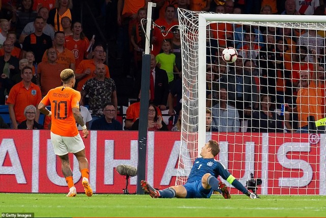 Kết quả bóng đá quốc tế rạng sáng 14/10: ĐT Đức đại bại trước ĐT Hà Lan - Ảnh 1.