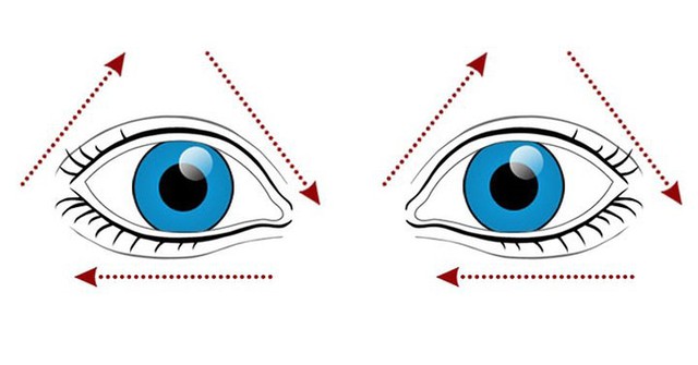 9 bài tập cho mắt giúp tăng cường thị lực - Ảnh 3.