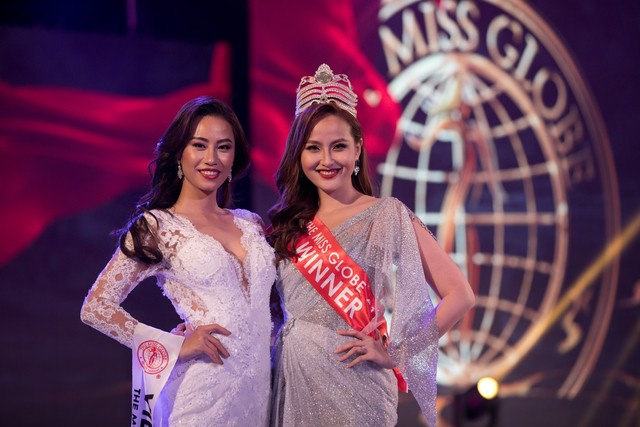 Hoa hậu Khánh Ngân lên tiếng sau sự cố không được trao vương miện trong đêm Chung kết Miss Globe 2018 - Ảnh 3.