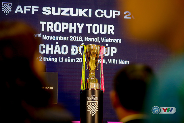 Đông đảo khán giả Hà Nội tận mắt chiêm ngưỡng cúp vàng AFF Cup - Ảnh 8.