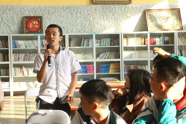 Học sinh Bắc Giang hào hứng hưởng ứng cuộc thi làm phim về phòng chống tác hại thuốc lá - Ảnh 8.