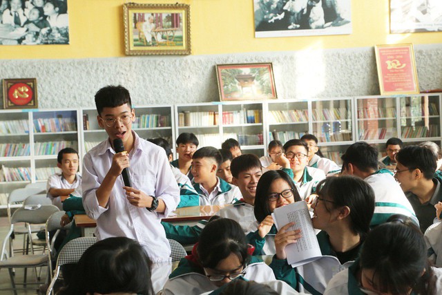 Học sinh Bắc Giang hào hứng hưởng ứng cuộc thi làm phim về phòng chống tác hại thuốc lá - Ảnh 6.