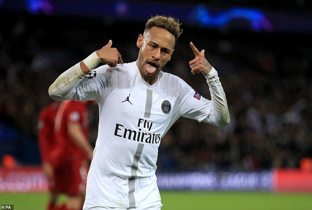Neymar đi vào lịch sử Champions League - Ảnh 1.