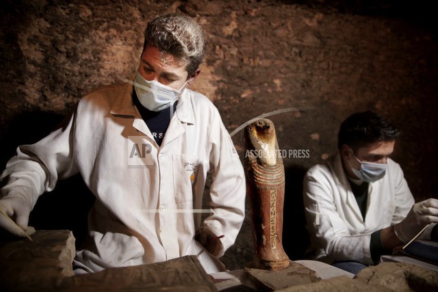 Ai Cập liên tiếp phát hiện nhiều xác ướp cổ đại còn nguyên vẹn - Ảnh 4.