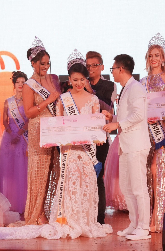 Loan Vương đăng quang Hoa hậu Quý bà quốc tế 2018 - Ảnh 2.