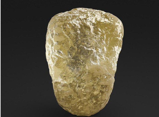Kim cương màu vàng 552 carat siêu hiếm - Ảnh 1.