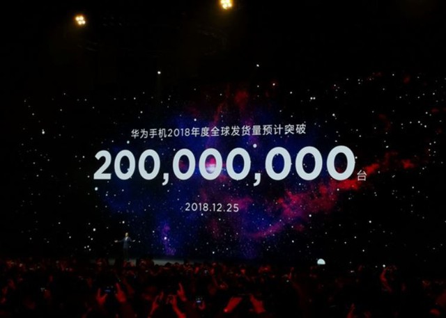 Huawei tuyên bố bán được 200 triệu chiếc smartphone trong năm 2018 - Ảnh 1.