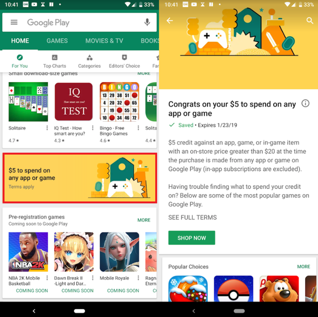 Play Store giảm giá mạnh nhân dịp Giáng sinh và năm mới - Ảnh 1.