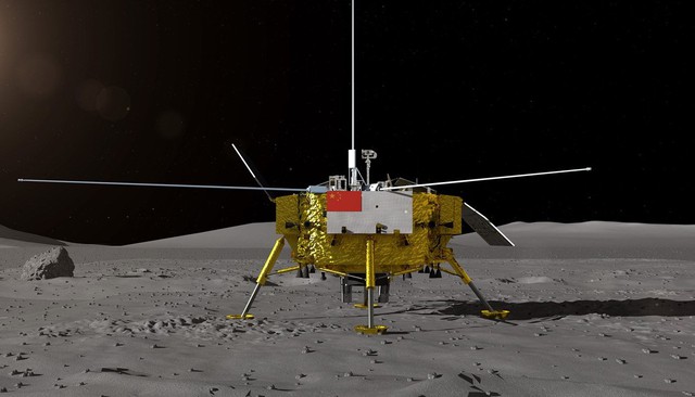 Trung Quốc phóng tàu thăm dò Mặt Trăng - Ảnh 1.