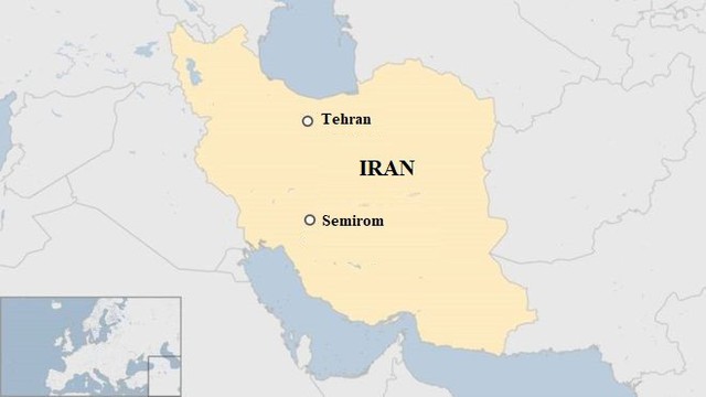 Máy bay chở 66 người rơi tại Iran - Ảnh 1.