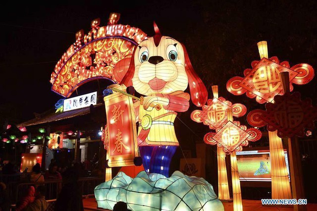 Lễ hội đèn lồng mùa xuân tại Trung Quốc - Ảnh 1.