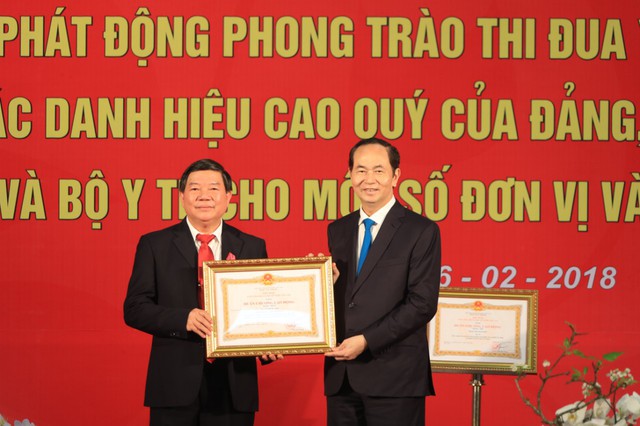 Chủ tịch nước Trần Đại Quang: Ngành Y tế cần chú trọng phát triển kỹ thuật mũi nhọn chuyên sâu - Ảnh 1.