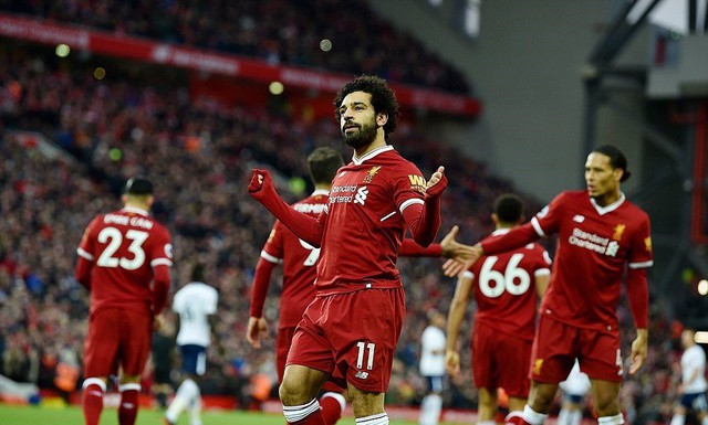 Salah lập thêm kỷ lục sau cú đúp vào lưới Tottenham - Ảnh 1.