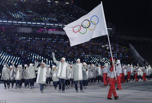 ẢNH: Lễ khai mạc đầy màu sắc của Olympic Pyeongchang 2018 - Ảnh 10.