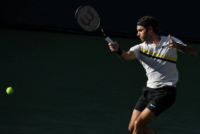 Roger Federer vào bán kết Indian Wells 2018 - Ảnh 3.