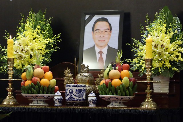 Trang trọng lễ viếng nguyên Thủ tướng Phan Văn Khải tại Hà Nội - Ảnh 3.